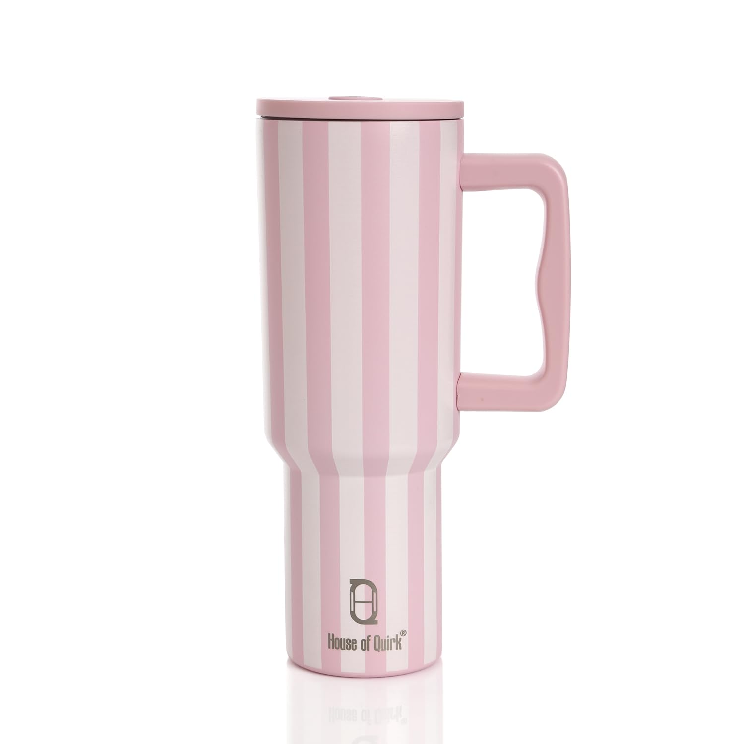 1200ML Insulated Stainless Steel Tumbler with Lid, Handle & Straws - (1200 ML)