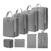 Compression Packing Cubes for Travel, 8 Set Packing Cubes Travel Organizer