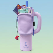 Water Bottle Carrier Bag for Cards, Key 40/30 oz Tumbler  (Tumbler Not Included)