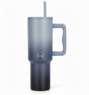 1200ML Stainless Steel Tumbler with Lid, Handle & Straws - (1200 ML)