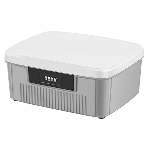 Lockable Storage Box – Double-Layer Organizer with 4-Digit Lock