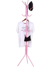 Coat Rack Freestanding Metal Coat Tree Hanger 12 Hooks Hat Rack for Hanging Bags
