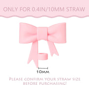 Set of 3 Silicone Straw Covers Cap 10mm for Tumbler Straw Multicolor (Tumbler Not Included)