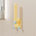 L-Shaped Hair Accessory Storage Rack | Wall-Mounted Hair Tie, Headband & Scrunchie Organizer
