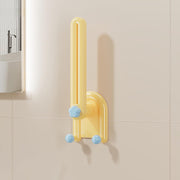 L-Shaped Hair Accessory Storage Rack | Wall-Mounted Hair Tie, Headband & Scrunchie Organizer