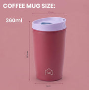 Brew Mug 360ml Stainless Steel Coffee Tumbler