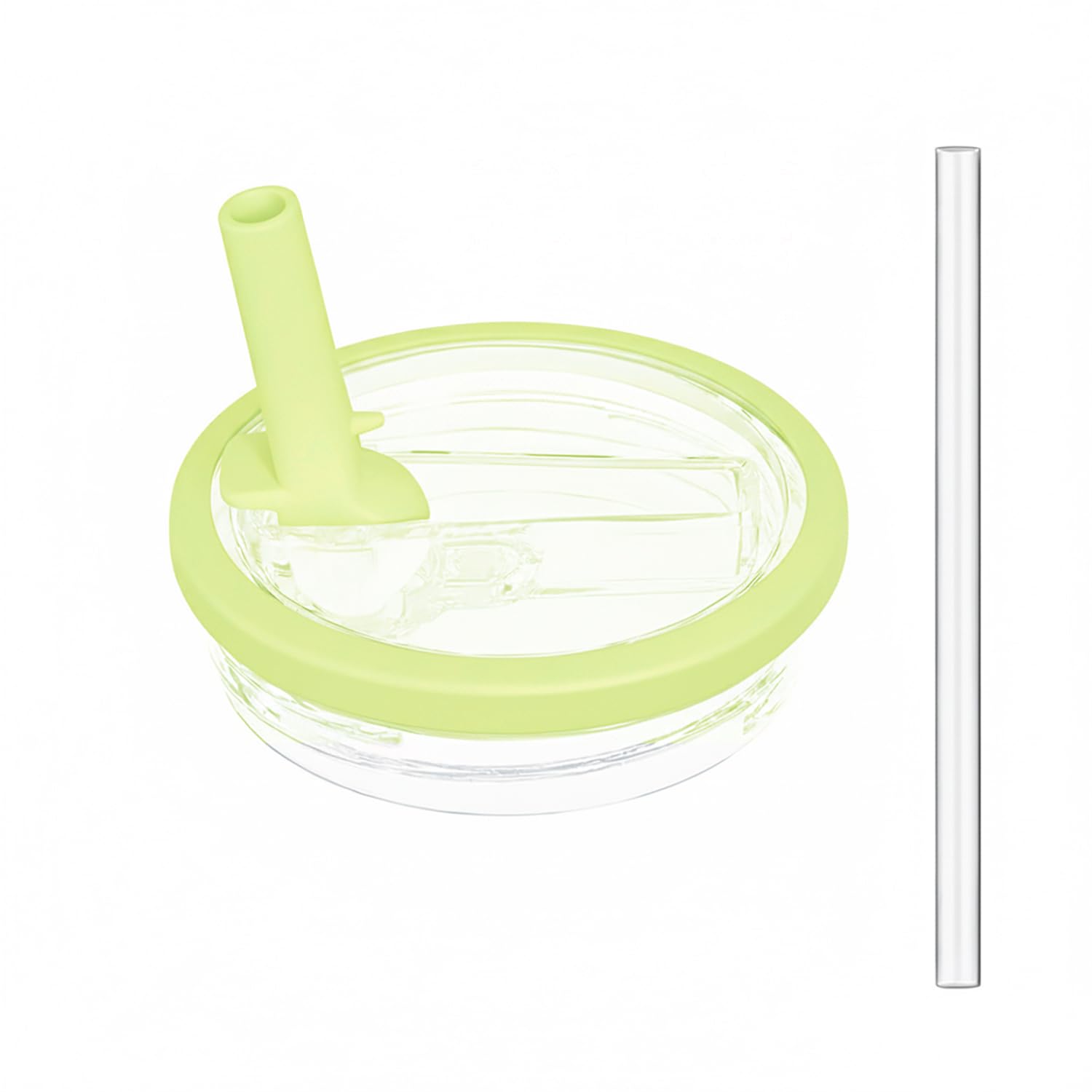 Flip Straw Lid with Straw For 1200ml  (1 Lid + Straw)