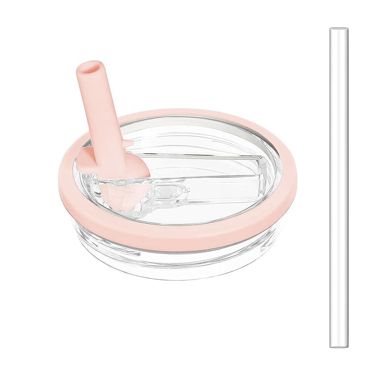 Flip Straw Lid with Straw For 1200ml  (1 Lid + Straw)