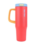 1200ML Stainless Steel Tumbler with Handle & Pop-Up Lid