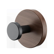 Wall Mounted Adhesive Hooks – Set of 4 Heavy-Duty Multipurpose Hooks (Brown)