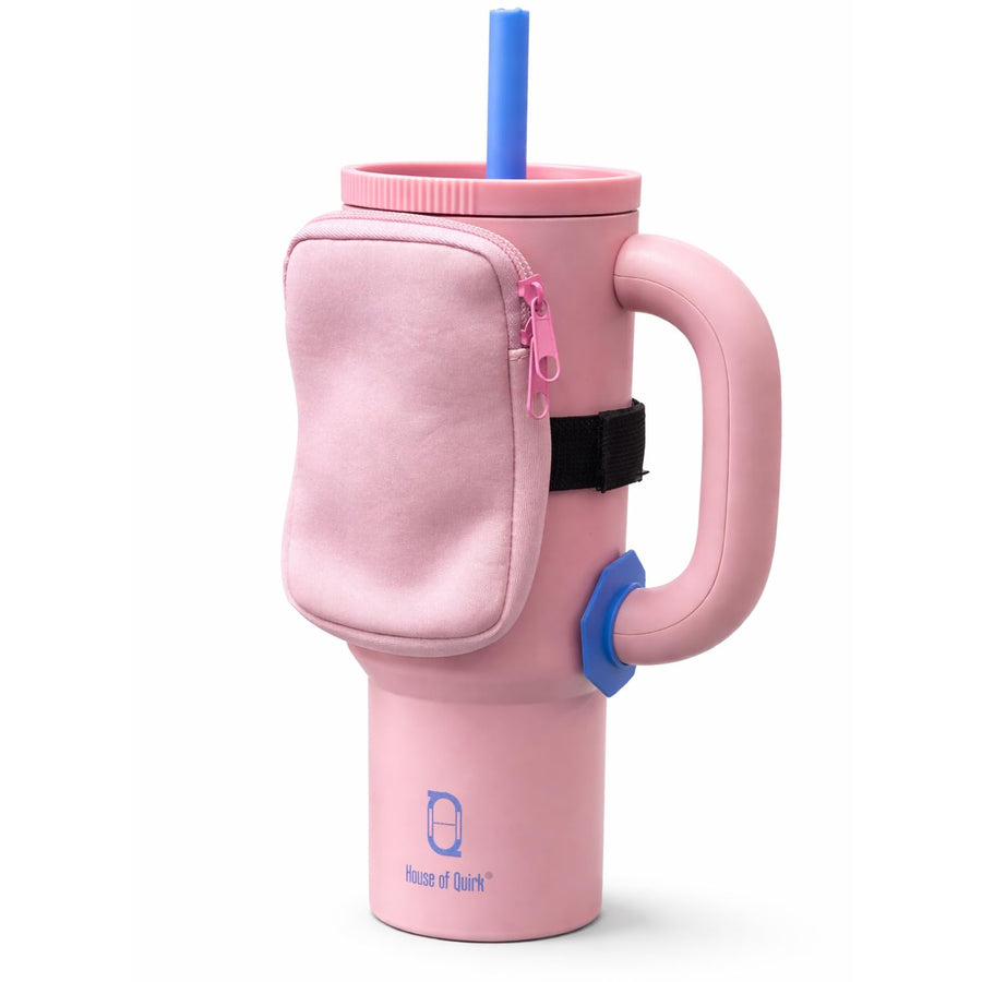 Water Bottle Carrier Bag for Cards, Key 40/30 oz Tumbler  (Tumbler Not Included)