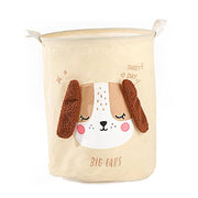 Round Laundry Basket Cute Cartoon Cloth Storage (Toys)