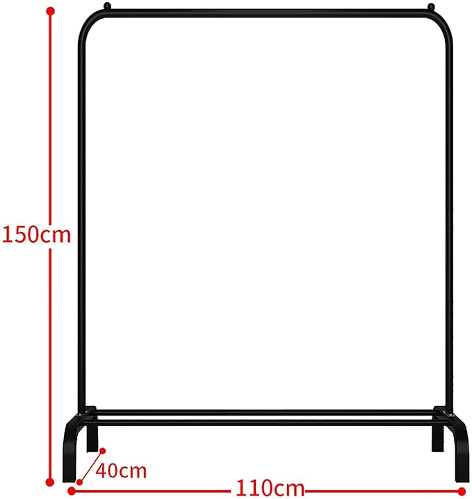 Garment Rack Freestanding Hanger Single Pole (110cm)