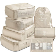 7 Pcs Set Travel Organizer