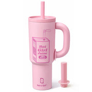 1200ml Insulated Stainless Steel Tumbler with Handle (Printed)