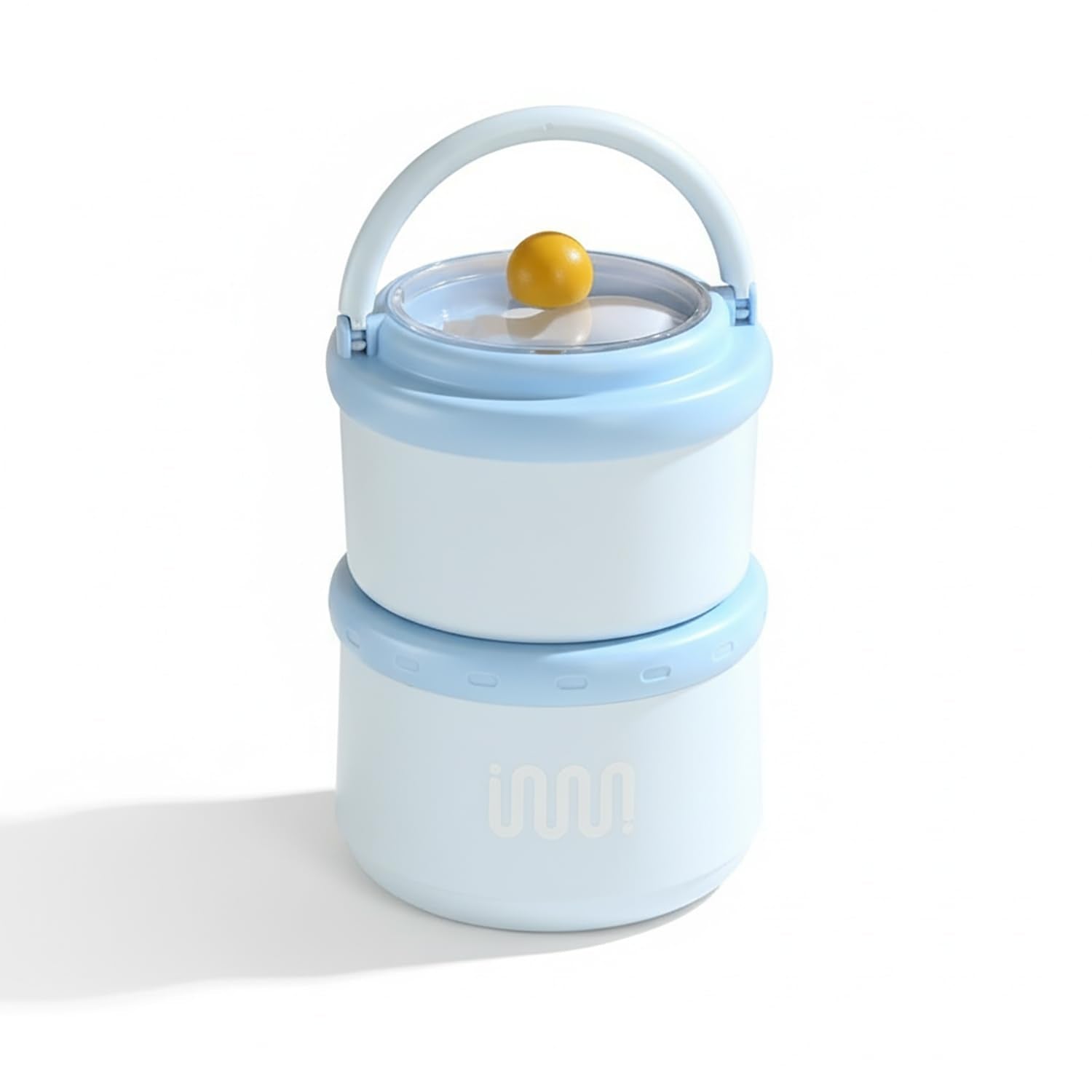 Portable 2 Layer 304 Stainless Steel Lunch Box