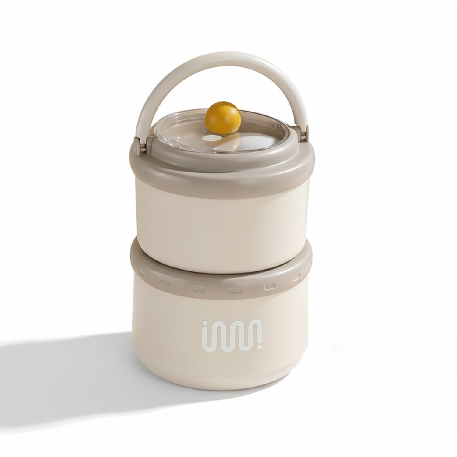 Portable 2 Layer 304 Stainless Steel Lunch Box