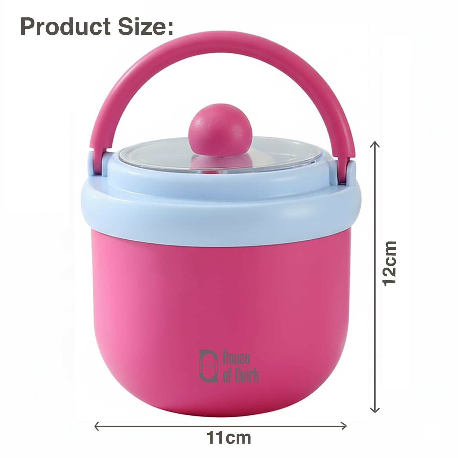 304 Stainless Steel Breakfast Cup with Lid & Spoon