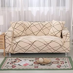 Universal Sofa Cover (Beige Line)
