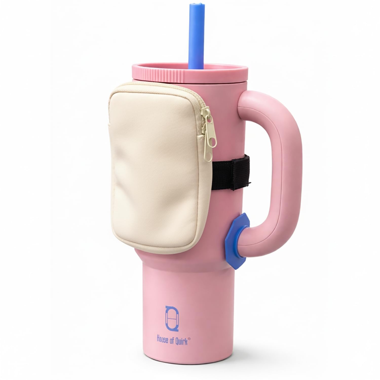 Water Bottle Carrier Bag for Cards, Key 40/30 oz Tumbler  (Tumbler Not Included)