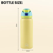 Sippease 950ML Stainless Steel Bottle with Straw