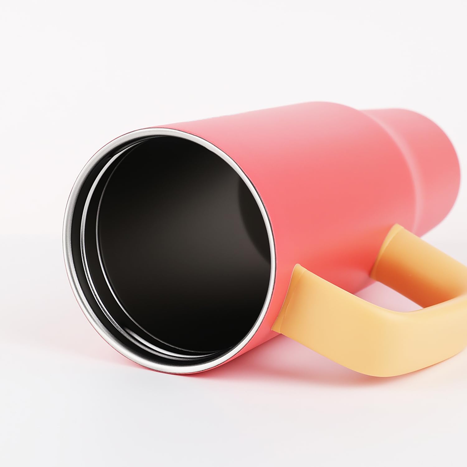 1200ML Stainless Steel Tumbler with Handle & Pop-Up Lid