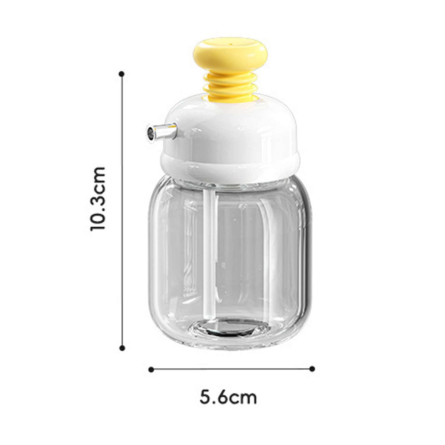 Quantitative Oil Dispenser Bottle | Press Control Oil Pot for Precise Cooking