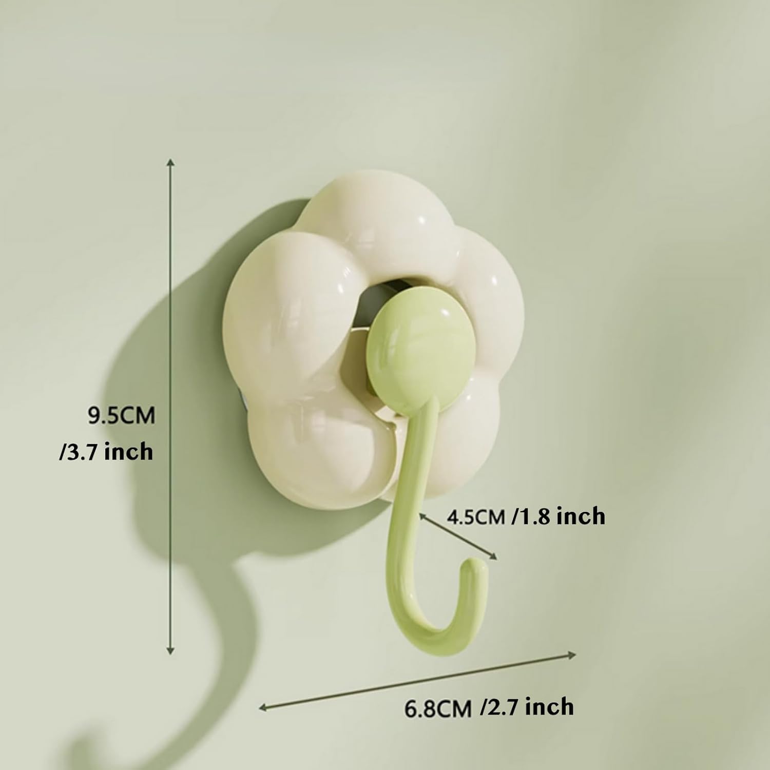 No-Trace Suction Cup Wall Hooks – 3-Pack Reusable & Heavy-Duty (Multicolor)