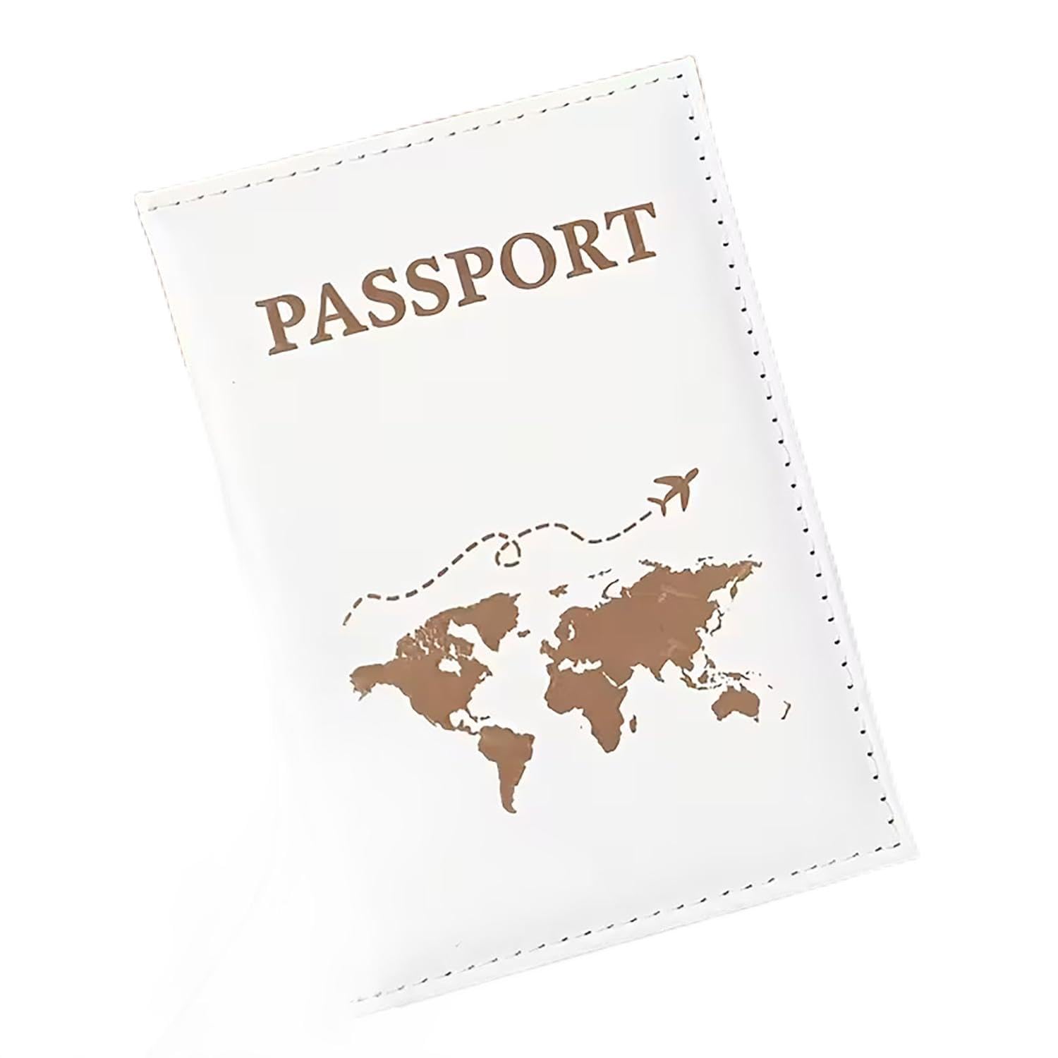 Multi-Functional PU Leather Travel Passport Case
