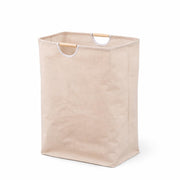72 Litre Linen Cotton Collapsible Laundry Basket