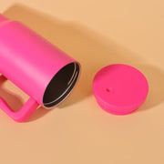Stainless Steel Vacuum Tumbler with Straw and Lid & Handle - (1200 ML)