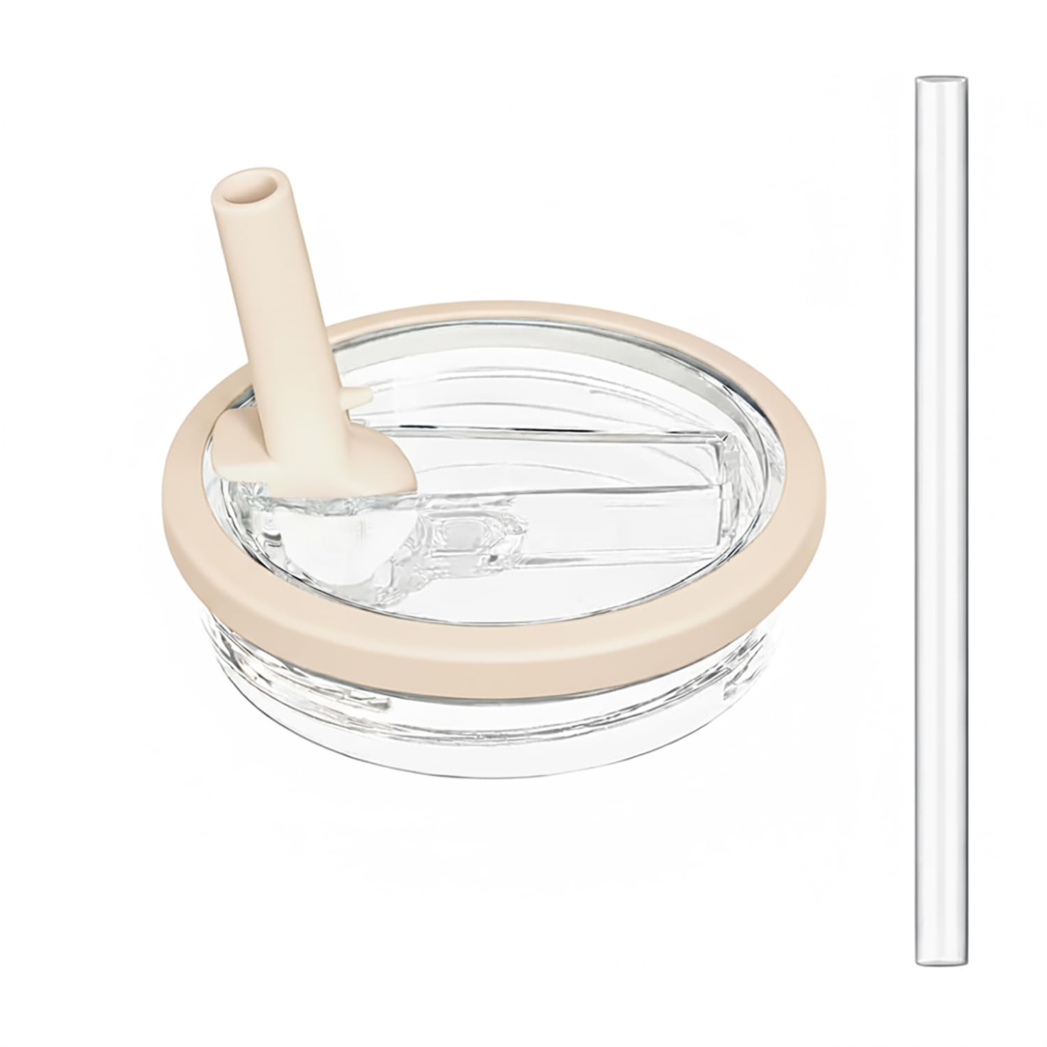 Flip Straw Lid with Straw For 1200ml  (1 Lid + Straw)