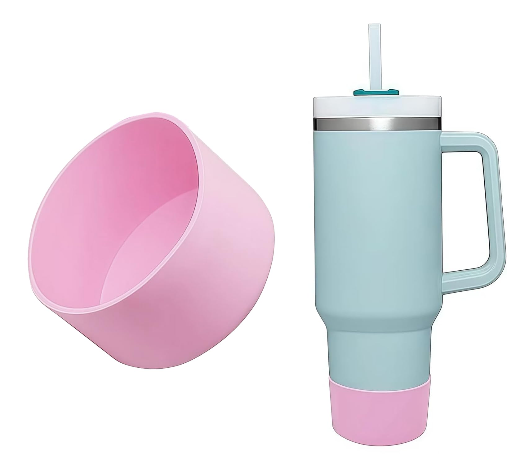Silicone Boot for 40/30 oz Tumbler & IceFlow 30/20 oz – Cup Protector(Tumbler Not Included)