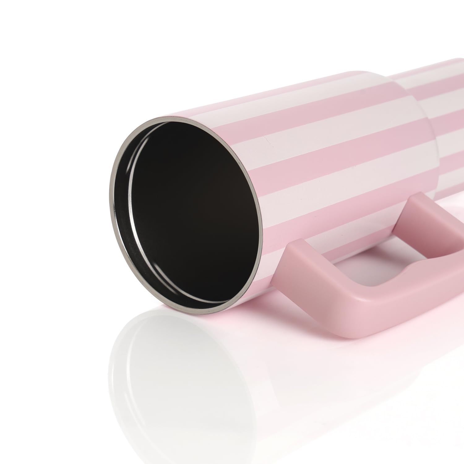 1200ML Insulated Stainless Steel Tumbler with Lid, Handle & Straws - (1200 ML)