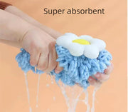3 Pack Hand Towels with Hanging Loop