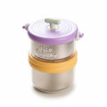 304 Stainless Steel 2-Layer Portable Lunch Box