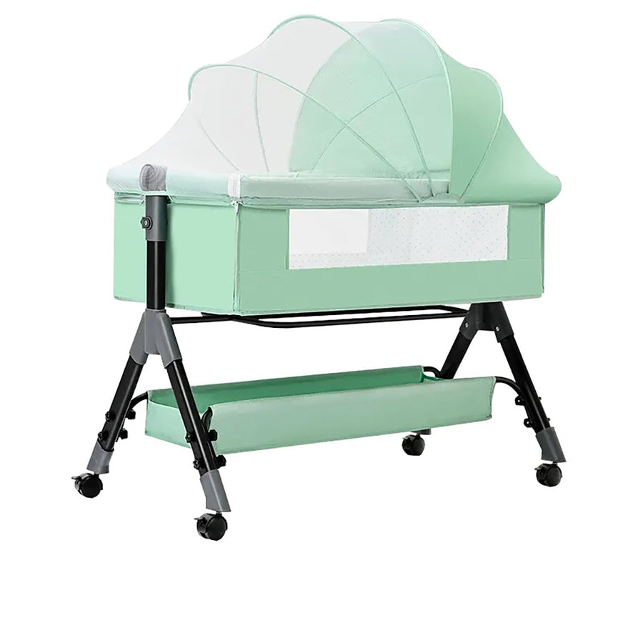 3 in 1 Baby Bed Portable Bassinet for Newborn Infant Baby with Storage Basket