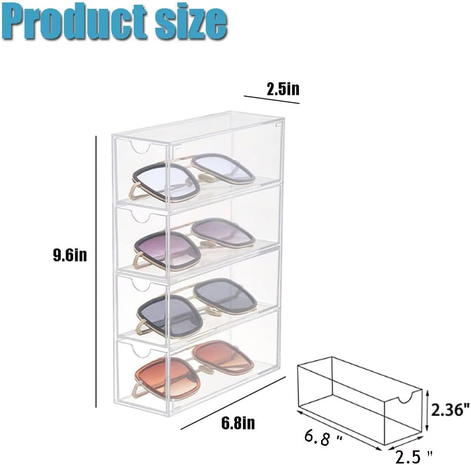 Acrylic Sunglasses Organizer