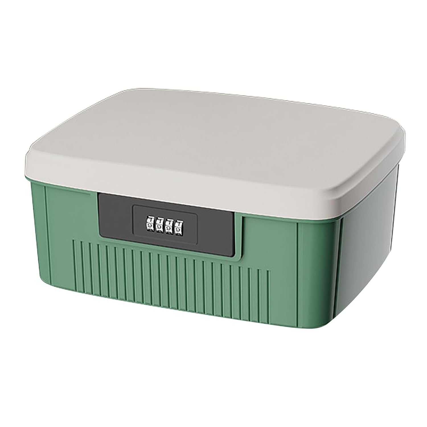 Lockable Storage Box – Double-Layer Organizer with 4-Digit Lock
