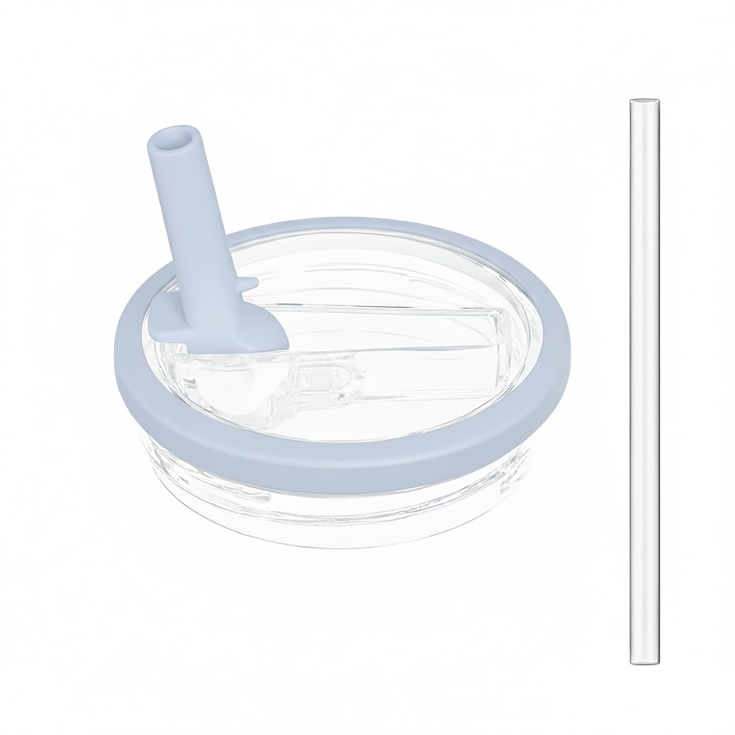Flip Straw Lid with Straw For 1200ml  (1 Lid + Straw)