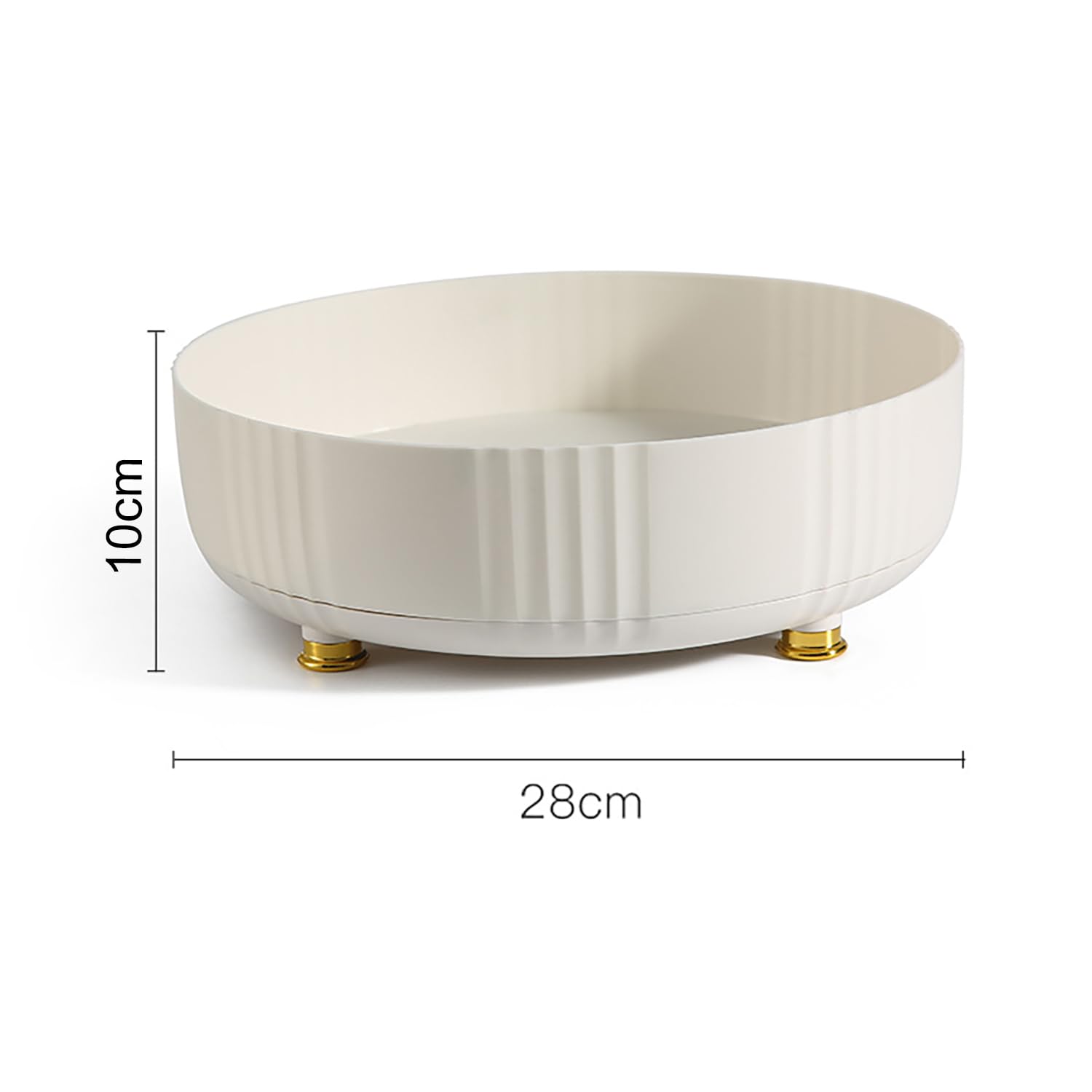 Turntable Cosmetics and Perfume Organizer Storage Tray