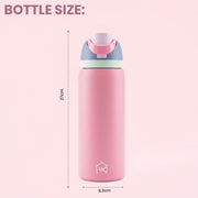 Sippease 950ML Stainless Steel Bottle with Straw