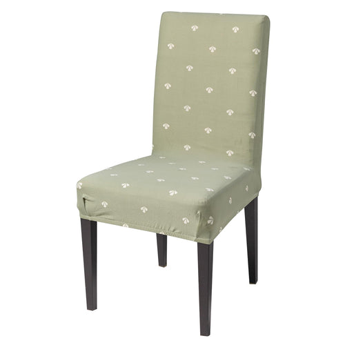 Elastic Chair Cover Stretch Removable Washable Short Dining Chair Cover (Neem Buti)