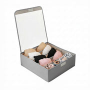 Foldable Drawer Organizer Closet Dresser Drawer Organizer (7 Slot)