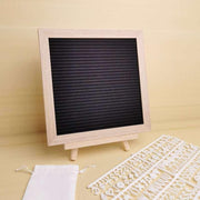 Felt Letter Board 10x10 Inch with Stand & 170 Letters