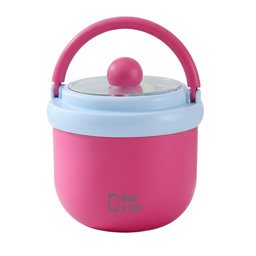 304 Stainless Steel Breakfast Cup with Lid & Spoon