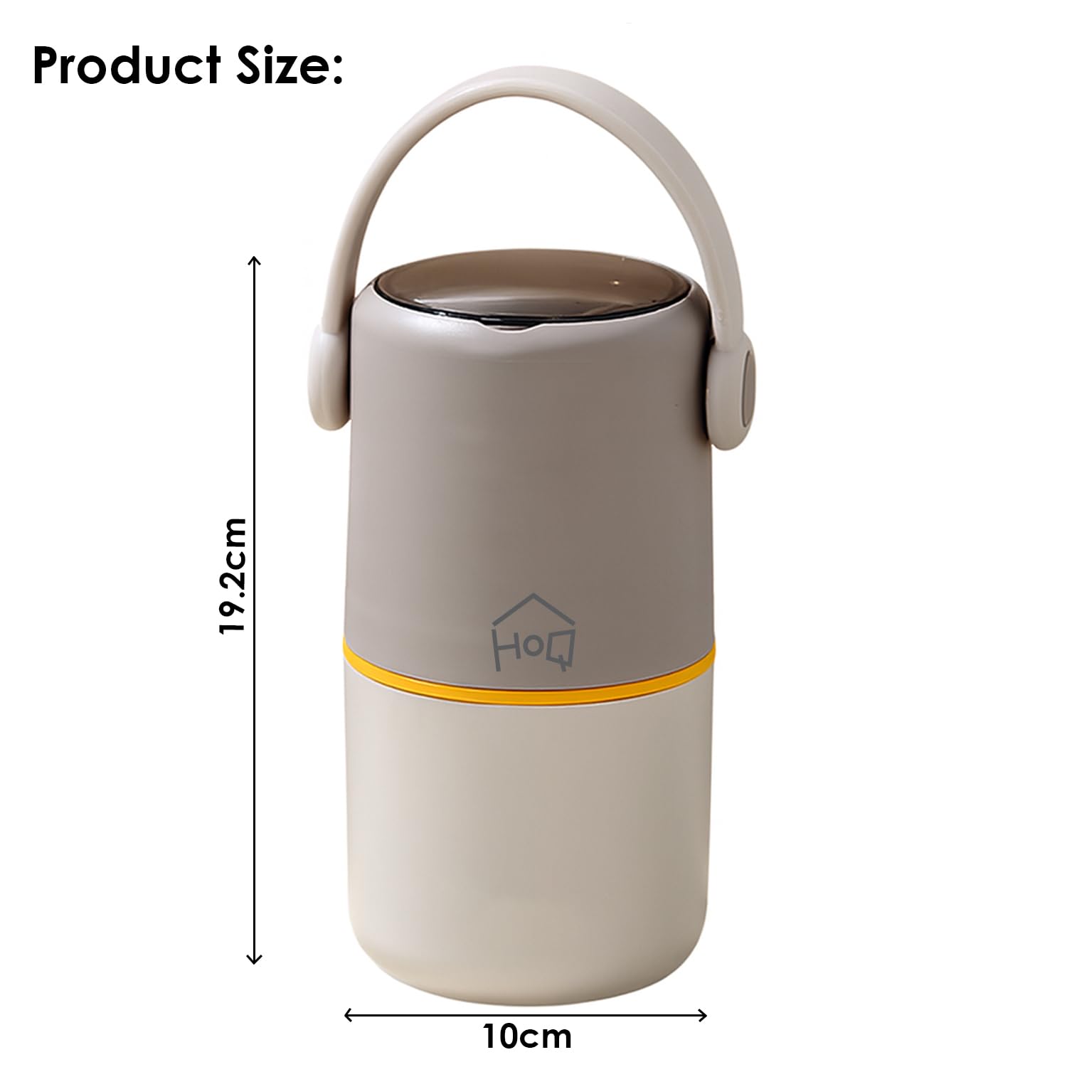 304 Stainless Steel Lunch Box - 820ml Double-Layer