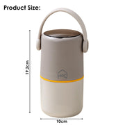 304 Stainless Steel Lunch Box - 820ml Double-Layer