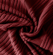 Universal Jacquard Crizzle Pattern Fabric Sofa Cover (Maroon)
