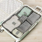 Travel Storage Bag Secret Pouch Organizer Bag Set of 6 pcs